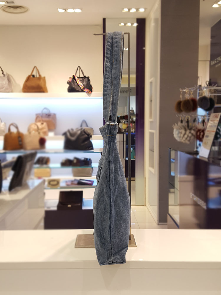 TOTE ECO SHOPPING TRAVEL Denim Eco Bag Shoulder Ba