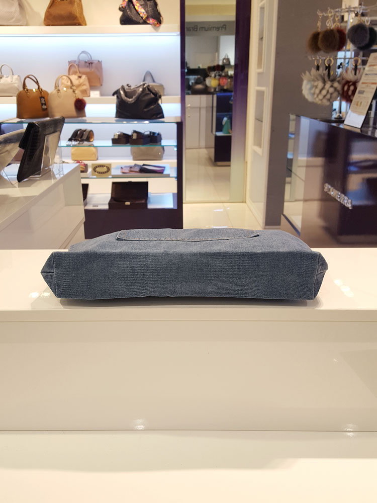 TOTE ECO SHOPPING TRAVEL Denim Eco Bag Shoulder Ba